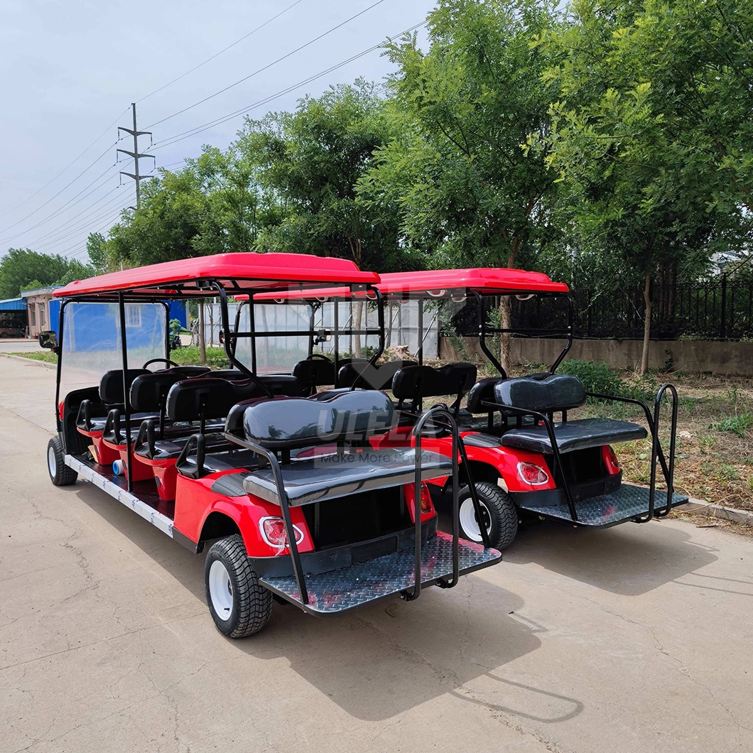 Ulela Golf Carts Dealers Stepless Speed Change Electric Golf Cart 4 Seater China 10 Seater Electric CE Golf Cart