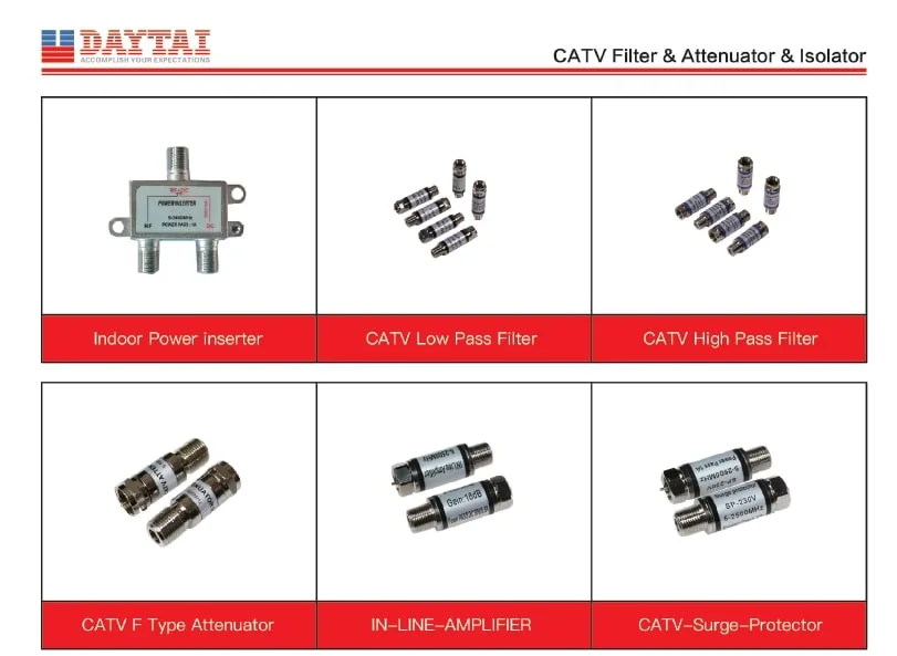 8dB/11dB/14dB/17dB/20dB/23dB/26dB/29dB/32dB/35dB CATV Outdoor Directional Coupler