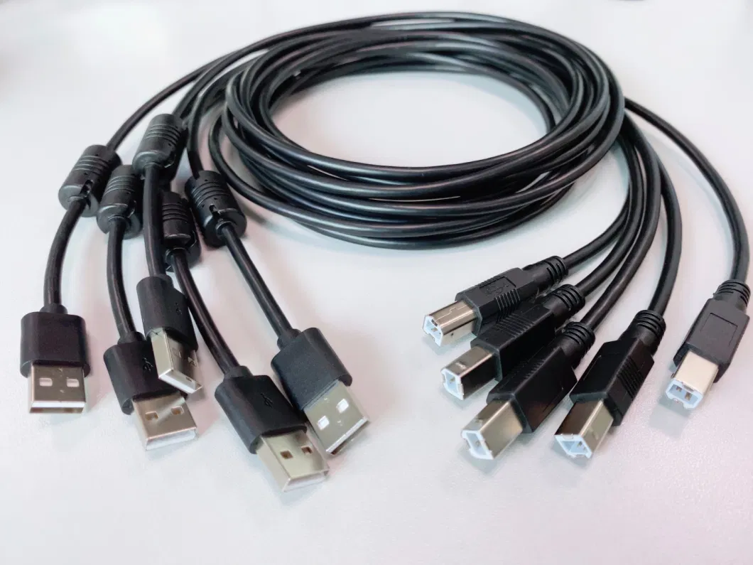 USB Cable Type a to Type B Male 1m 3m 5m Type B Port for Printer