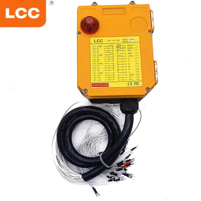 F24-20s 315MHz 433MHz 20 Buttons Remote Control Push Button Switch for Overhead Cranes