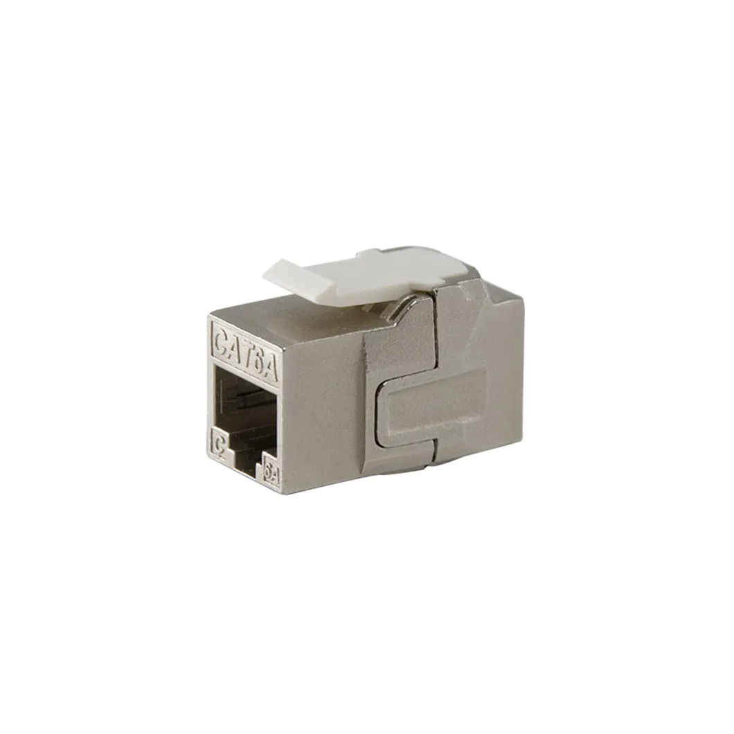 Keystone Jack CAT6A/6 STP RJ45 to RJ45 Coupler