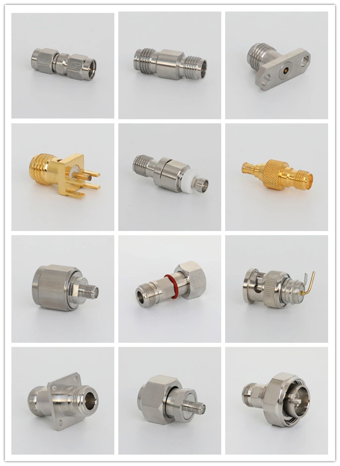 Micro BNC Male Crimp Connector for Rg58, Rg59, and RG6 Coaxial Cables