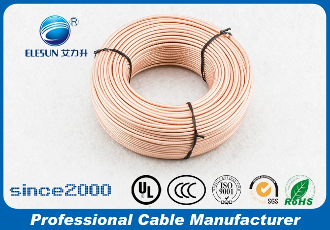 Rg178 PTFE Insulation High Temperature Coaxial Cable for Telecommunication