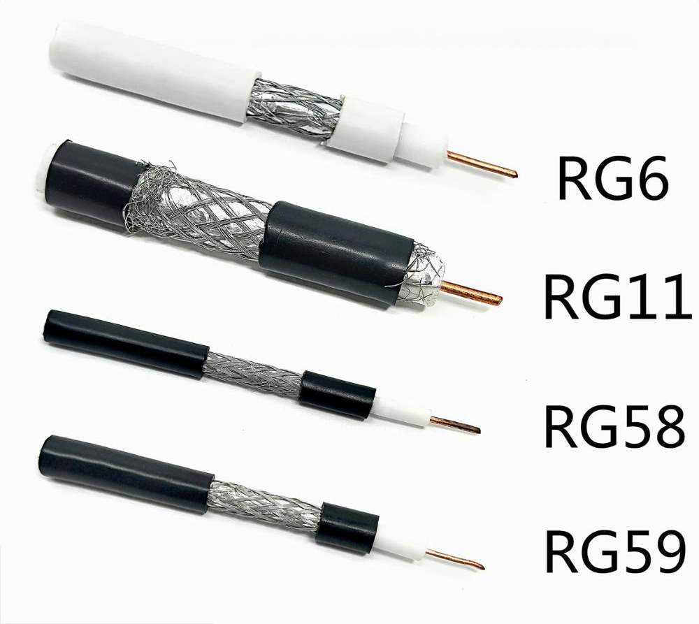 Rg11 Cable Rg58 Rg59 Coaxial Cable CCTV Cable Television Cable