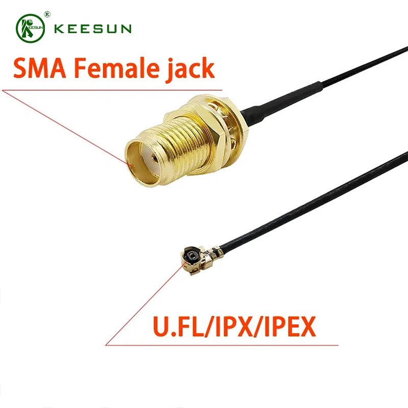 RF Coaxial Straight Male Female SMA Connector