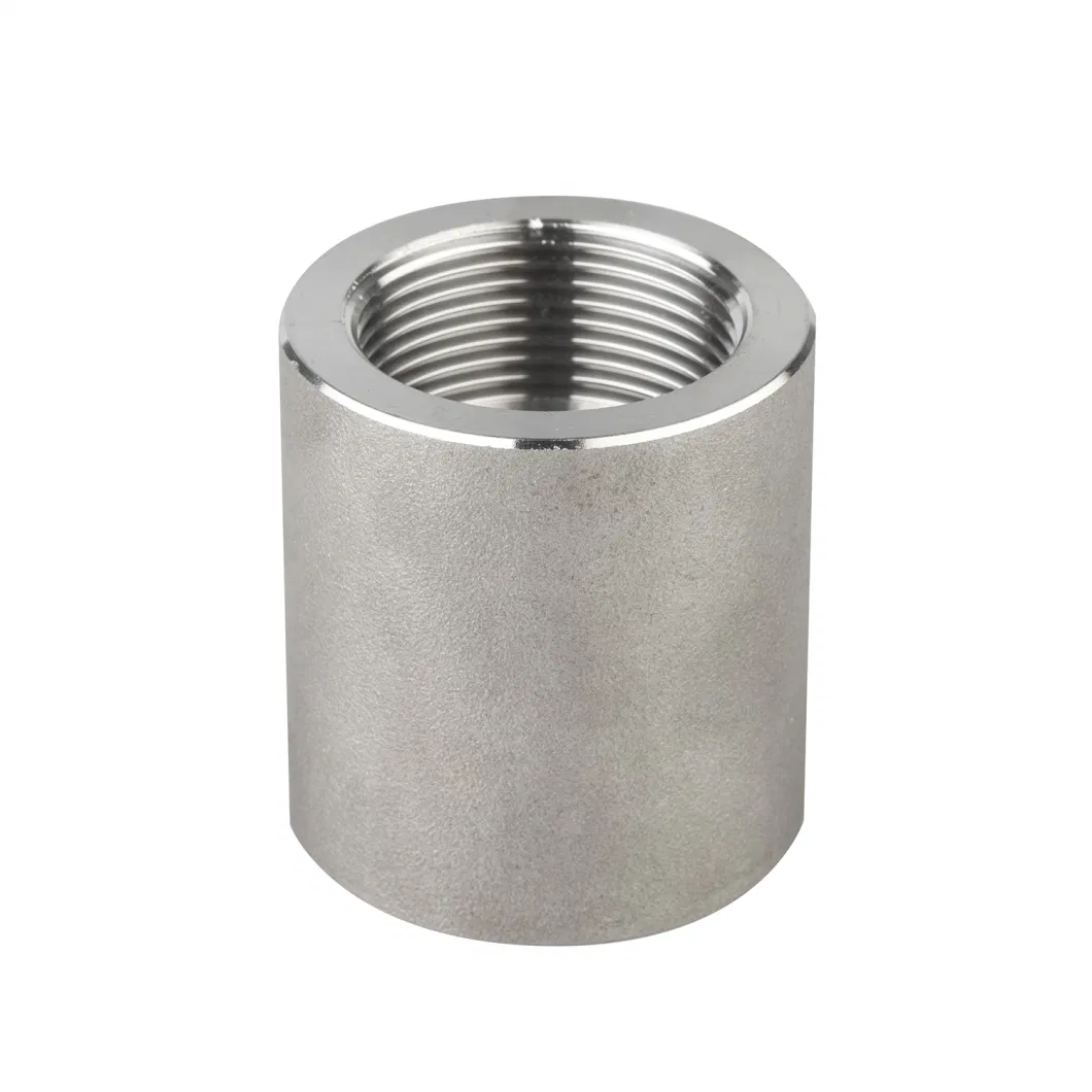 Stainless Steel Pipe Fittings 304 1/4&quot;-4&quot; NPT/BSPT Female Thread Coupling