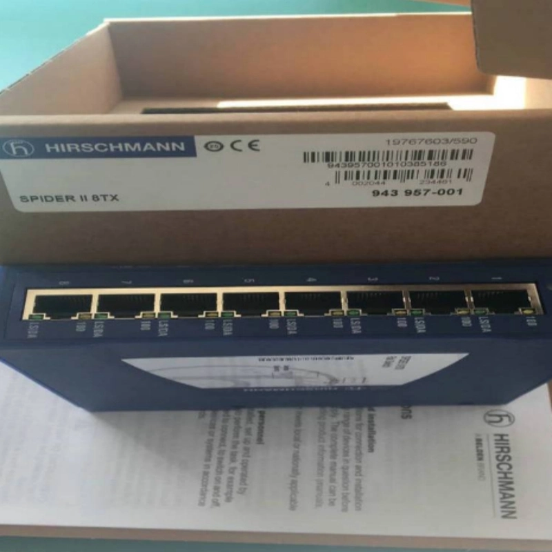 Unmanaged, Industrial Ethernet Rail Switch, Fanless Design, Store and Forward Switching Mode, 10/100/1000 Mbit/S Ethernet