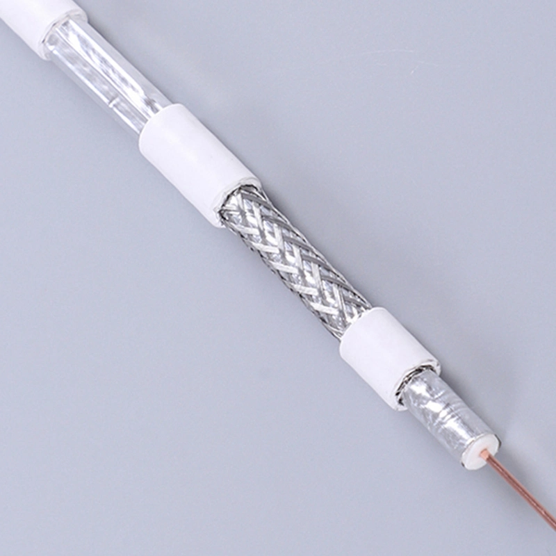 Weather-Resistant RG6 Dual Shield Coaxial Cable for Outdoor CCTV Installations Rg59/RG6 / Rg58 / Rg11