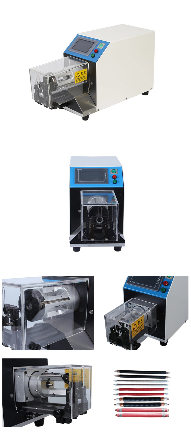 Hc-8015 Multicore Rg8 Coaxial Cable Stripping Machine