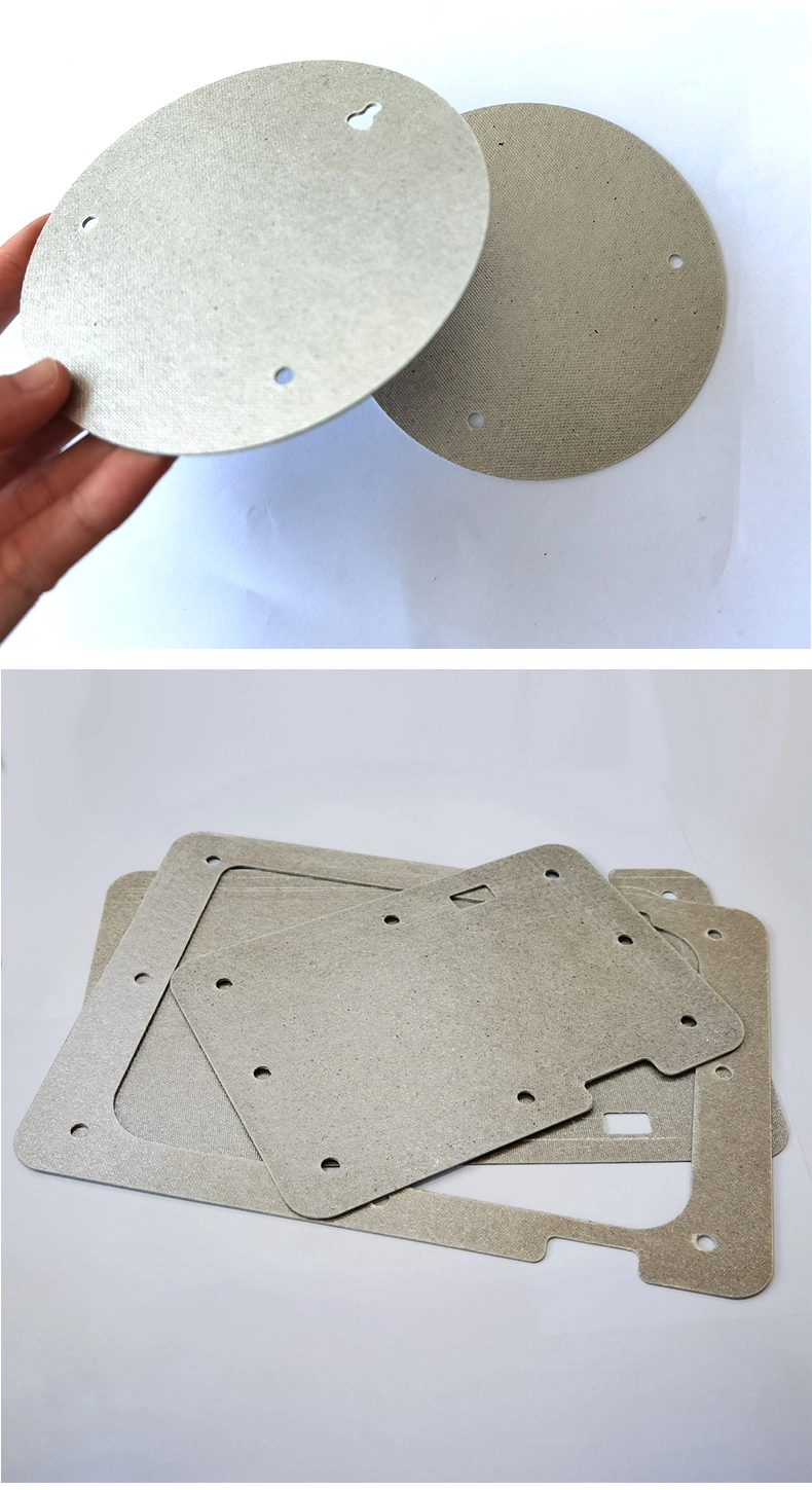 Microwave Oven Parts Mica Slice, Replace Directly with The Same Appearance, Suitable for Multiple Models