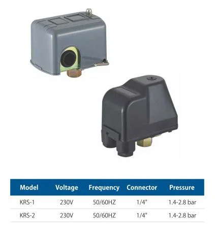 Pressure Switch Mechanical Type with Pump