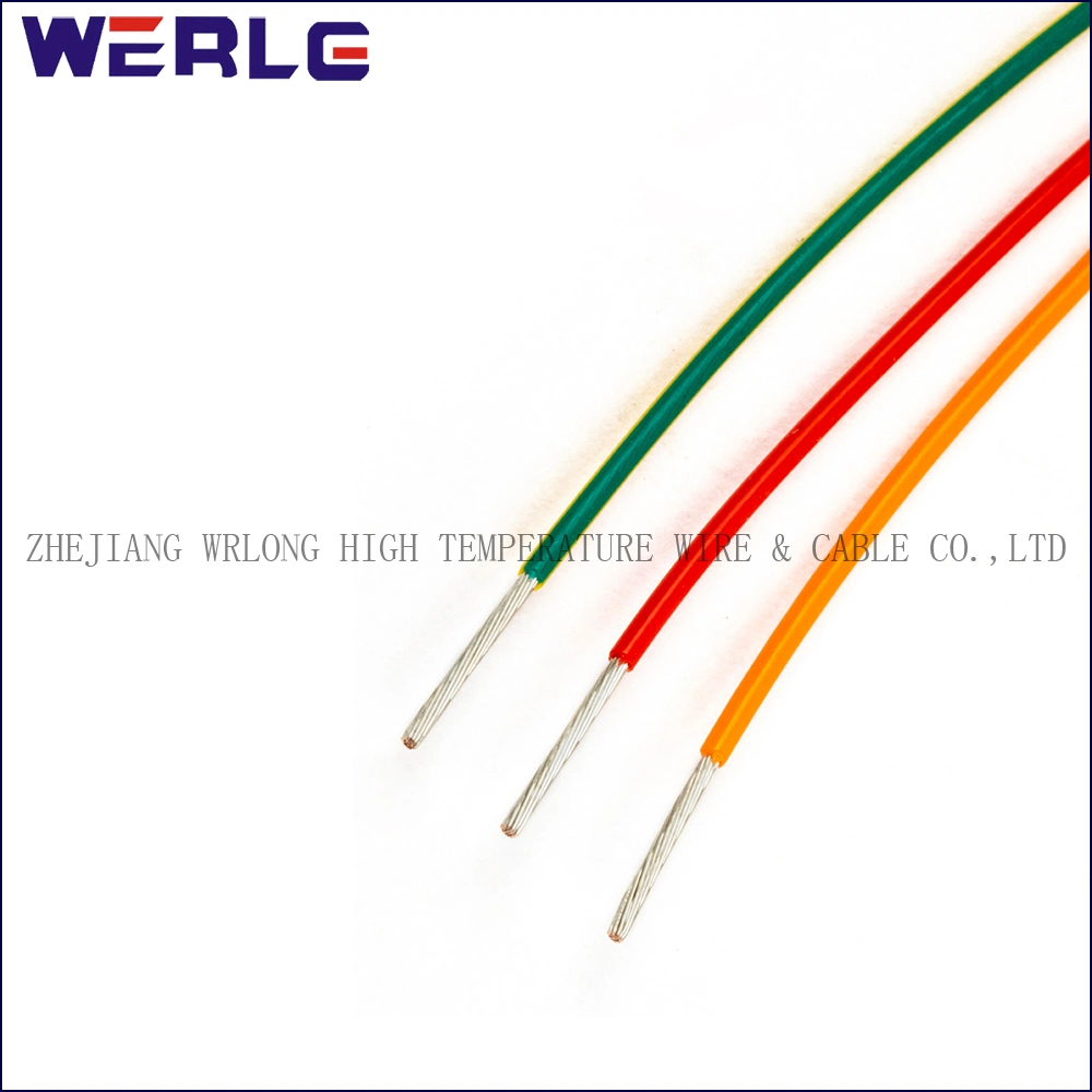 UL 1007 30 AWG White Power PVC Copper Conductor Electrical Power Coaxial Electric Cable
