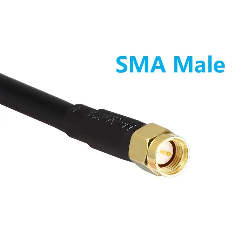 150mm Low Loss LMR 400 Extension Coaxial Wavelink Cable N Male to SMA Male Type Plug Connectors for 4G 5g LTE Router