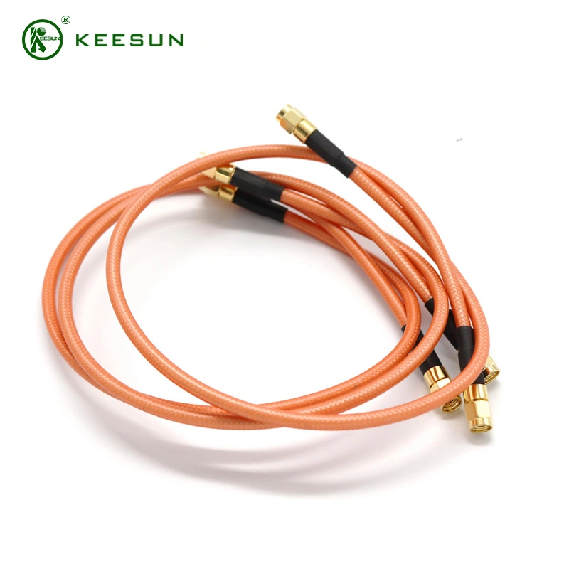 Custom Jumpers Rg8 Rg174 Rg316 Rg402 with Male Female SMA to BNC TNC Qma N F Ipex Connector RF Coaxial Assembly Extension Cable