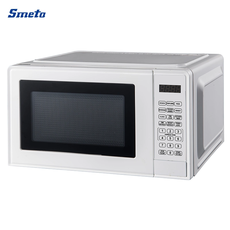 20L 0.7cuft 700W Home Use Digital Control Solo Tabletop Household Kitchen Appliance Countertop White Black Convection Built-in Microwave Oven Manufacturers