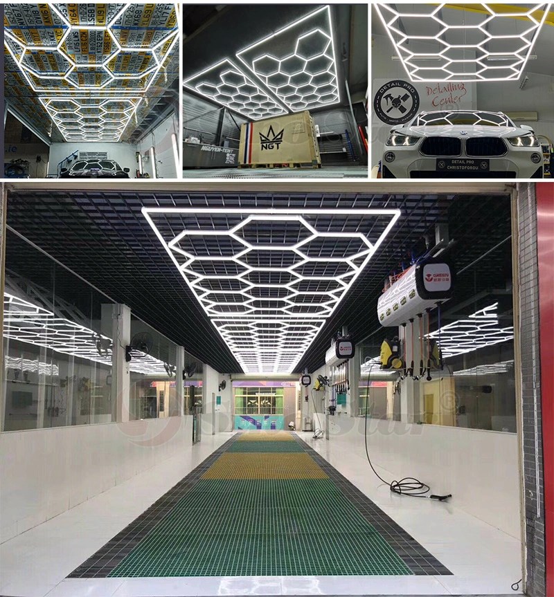 Factory Direct Supplier Auto Detailing Shop Export to Russian Federation 12 Watt LED Hexagonal Wall Light