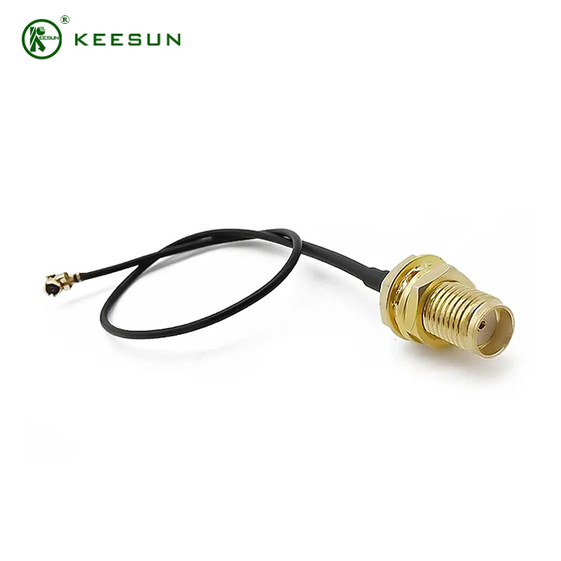 Shenzhen Ex-Work Price SMA Male to Ipx Connector with 1.13 1.37 Gery RF Coaxial Cable