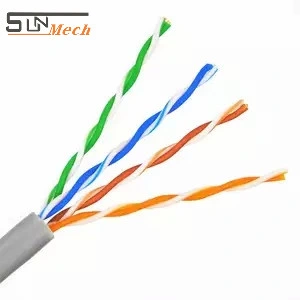 Network Cable LAN Cable with Coaxial Cable Cat5 Cat5e CAT6 CAT6A Cat7 UTP L0sh Lzsh FTP SFTP Communication Cable for Internet Camera