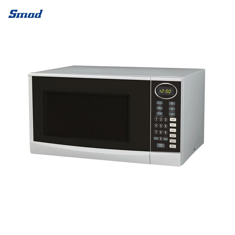 Home Kitchen 30L 900W Digital Control Microwave Oven with Grilling Household Table Top Microwave Oven with Removable Glass Turntable and LED Display 220V