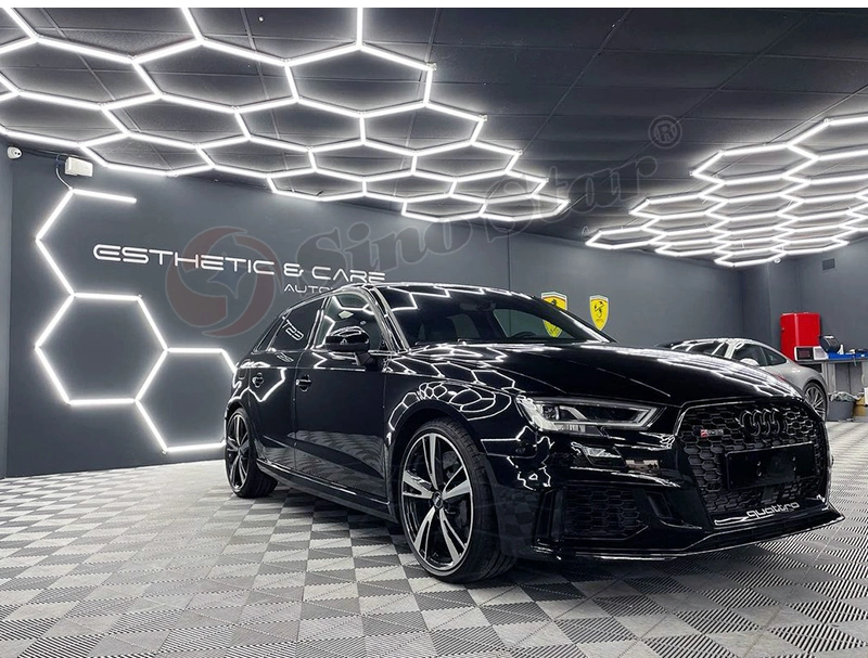 Hot Sale Fashionable Auto Detailing Shop Export to Russian Federation 12 Watt LED Hexagonal Wall Light