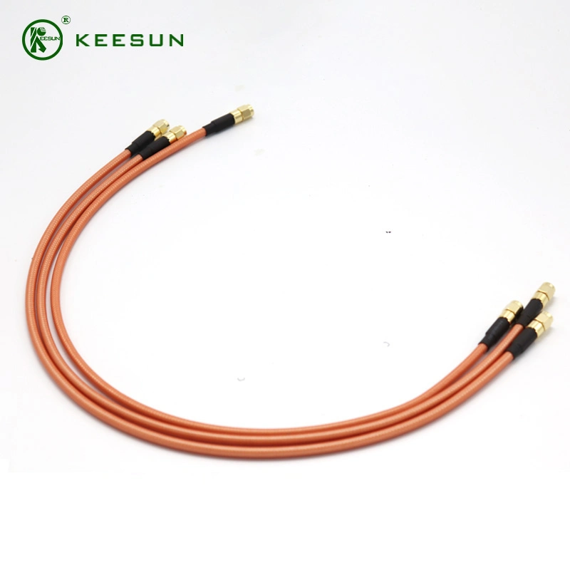 Custom Jumpers Rg8 Rg174 Rg316 Rg402 with Male Female SMA to BNC TNC Qma N F Ipex Connector RF Coaxial Assembly Extension Cable