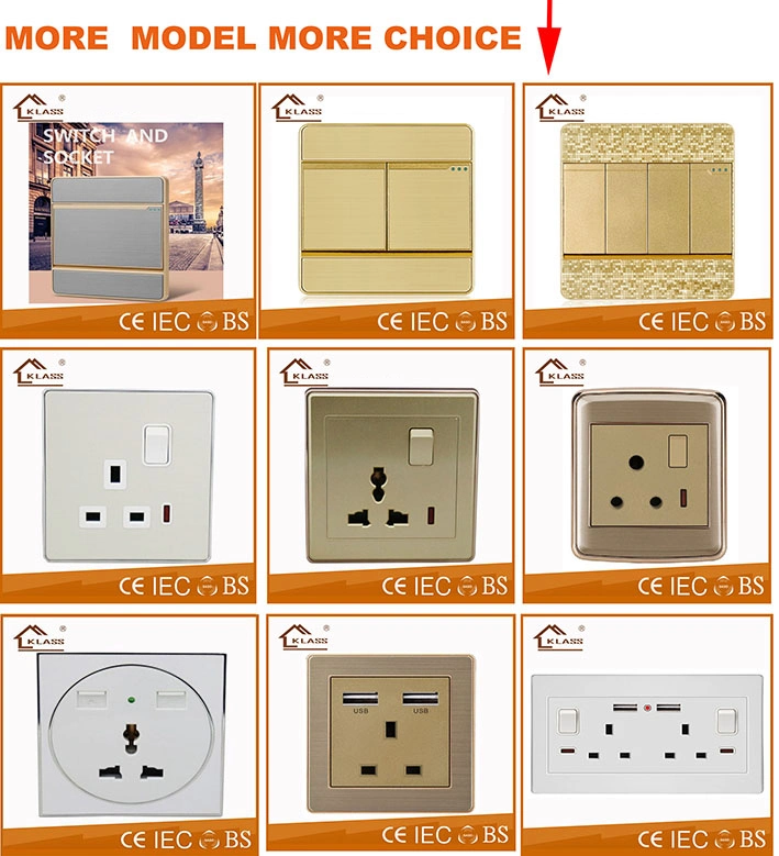 China Supplier Electrical Light Wall Switch with OEM/ODM Supplier