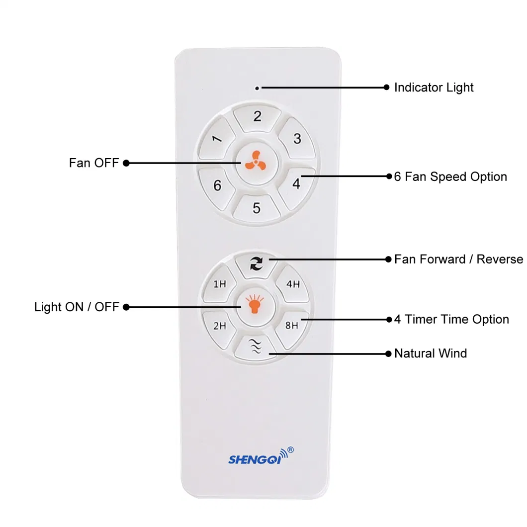 Factory Supply Energy Saving Control Switch for Ceiling Fan Light