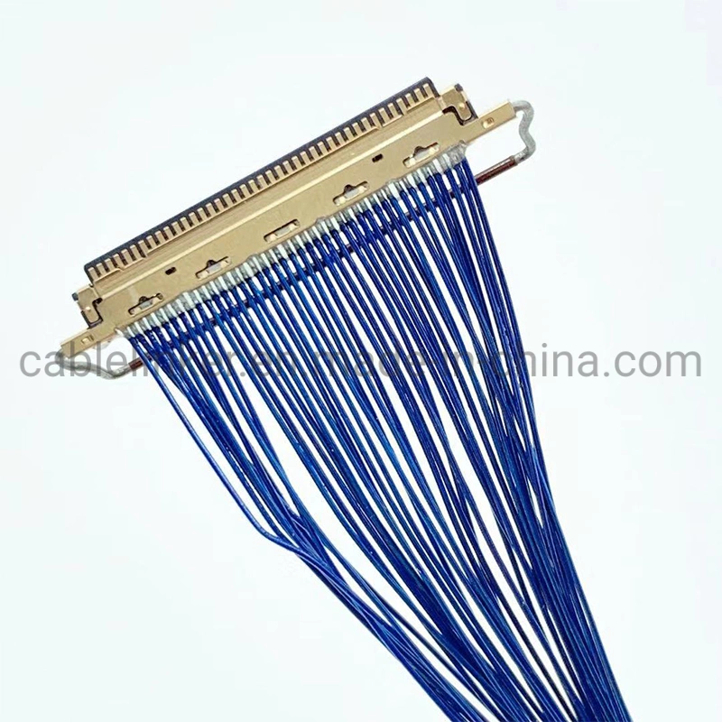 Custom Ipex 20453 30pin 40pin Mirco Coaxial Cable Assembly for Display