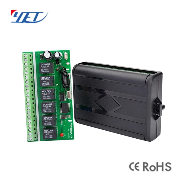 Garage Door Receiver 12V Wireless RF Remote Control on off Switch Yet406PC-X