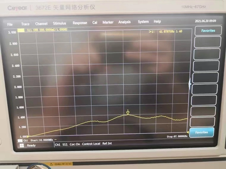 Microwave Millimeter Wave High Precision Low Vswr 1.85mm Male RF Coaxial Terminators Dummy Load, 67GHz