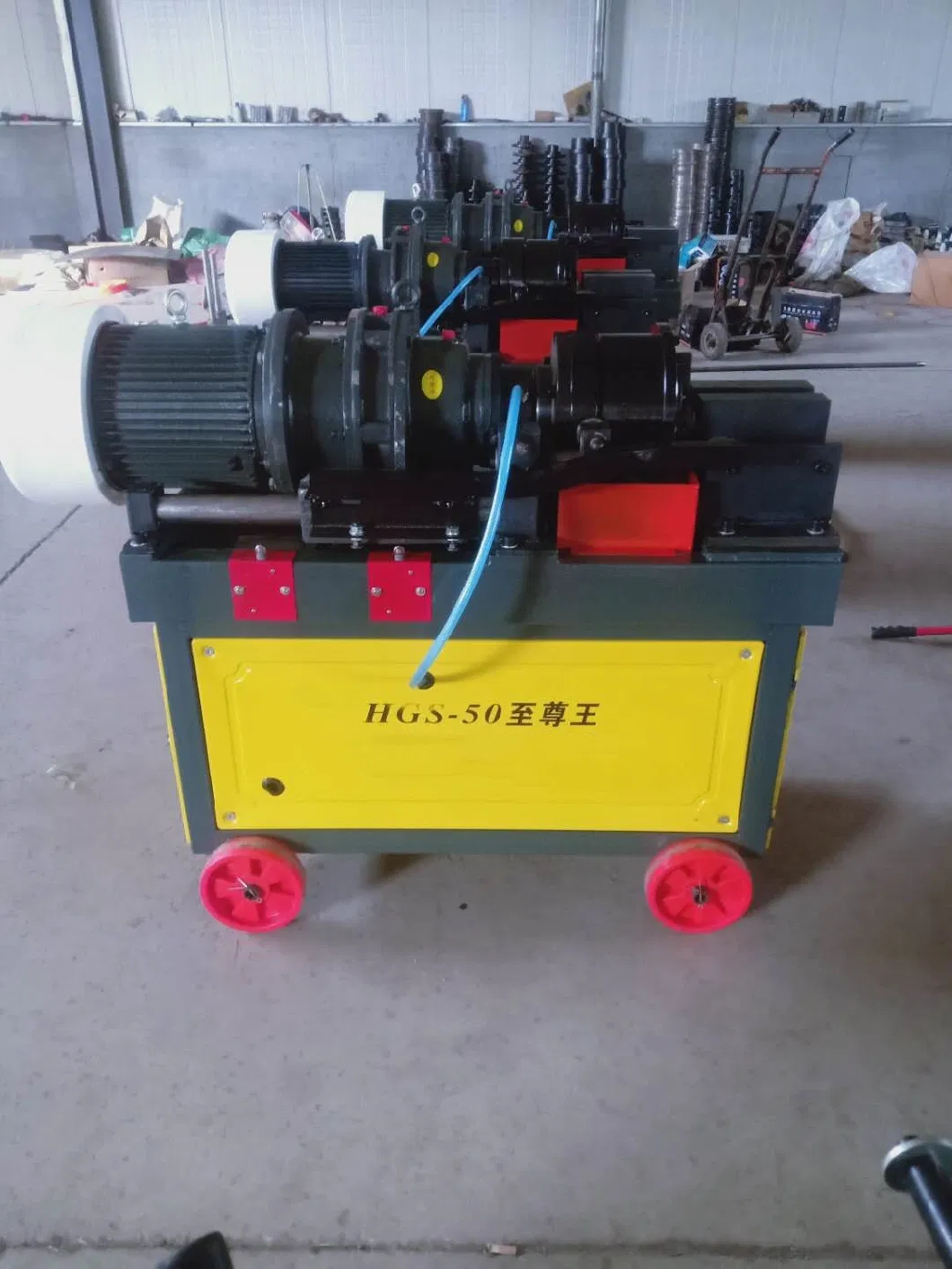 Best Selling Automatic Rebar Thread Rolling Machine Russian Federation