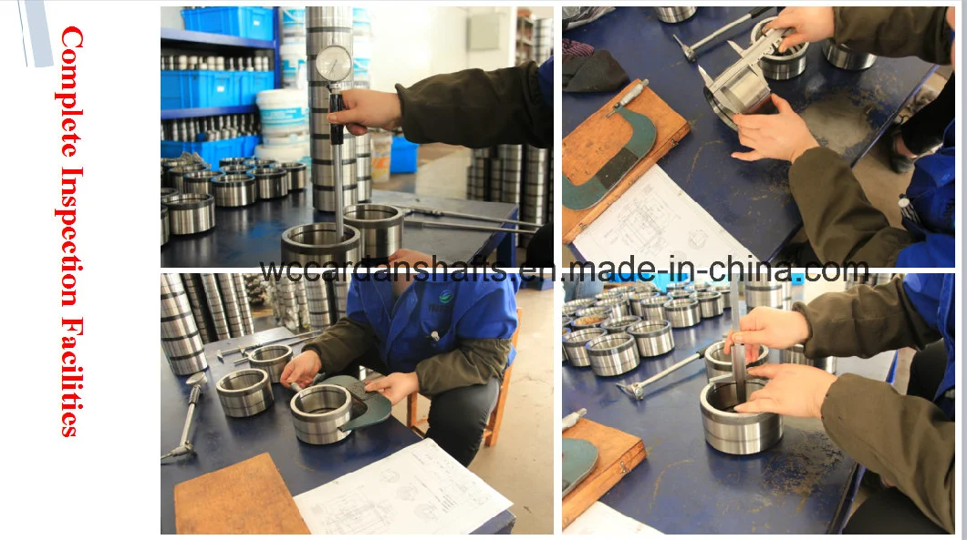 Wuxi Weicheng Custom Made Coupling Cardan Shaft Coupling /U Joint Shaft for Rolling Mill