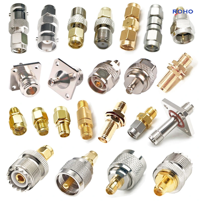 SMA Male to SMA Male Straight RF Connector Adapter