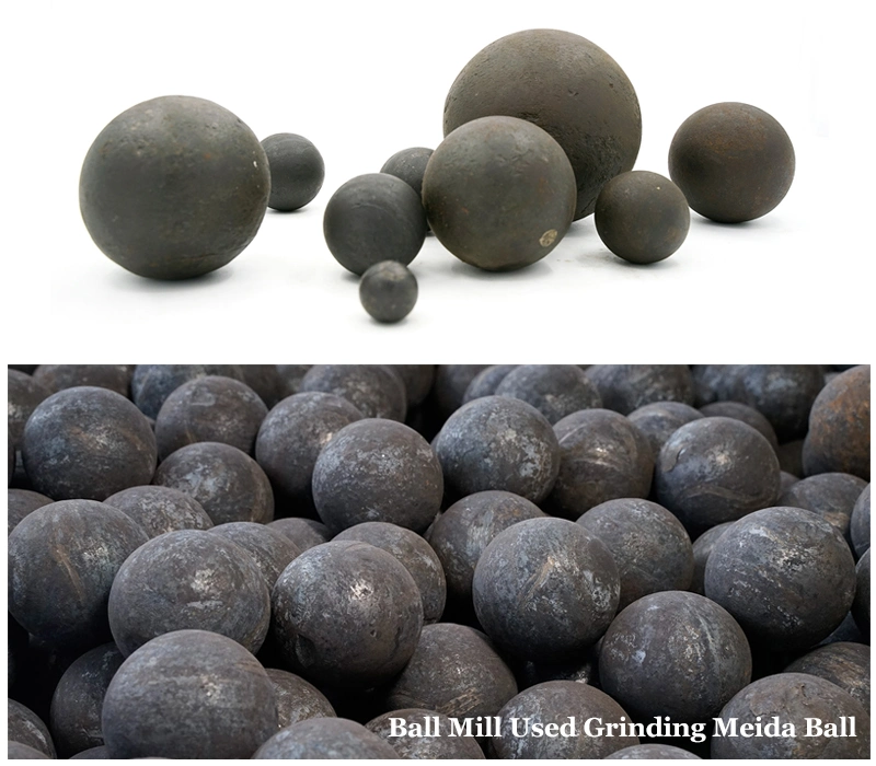 Black Big Size Hot Rolling Abrasive Steel Ball for Mining