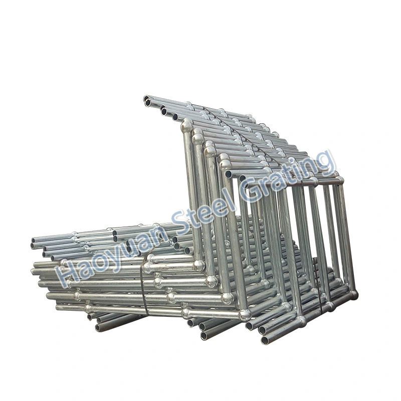Construction Galvanized Pipe Ball Joint Railing Stanchions Handrail