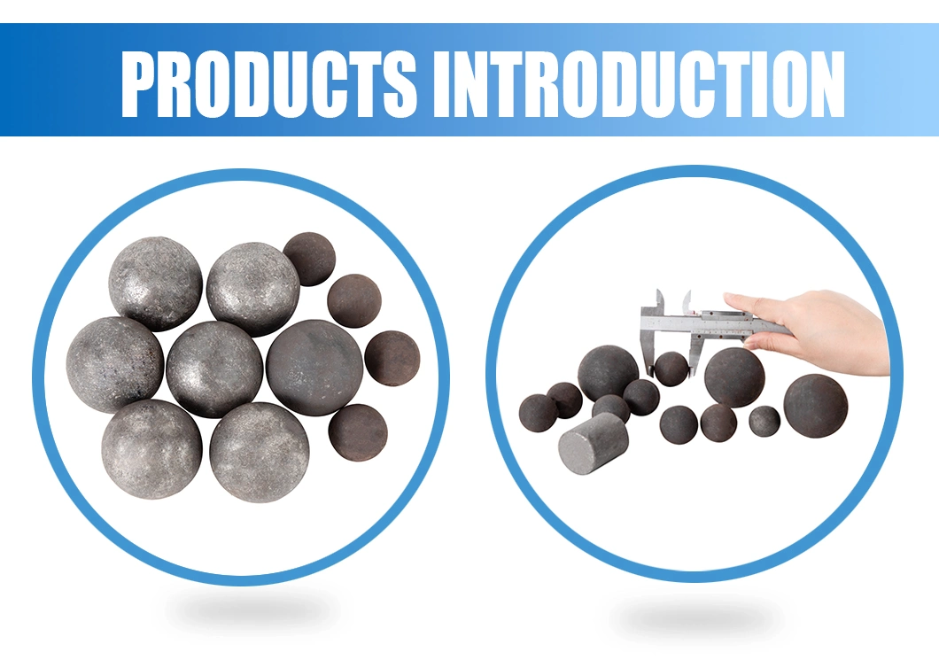 Factory Price High Chrome Grinding Balls Iron Steel Casting Ball Grinding Media Ball for Ball Mill