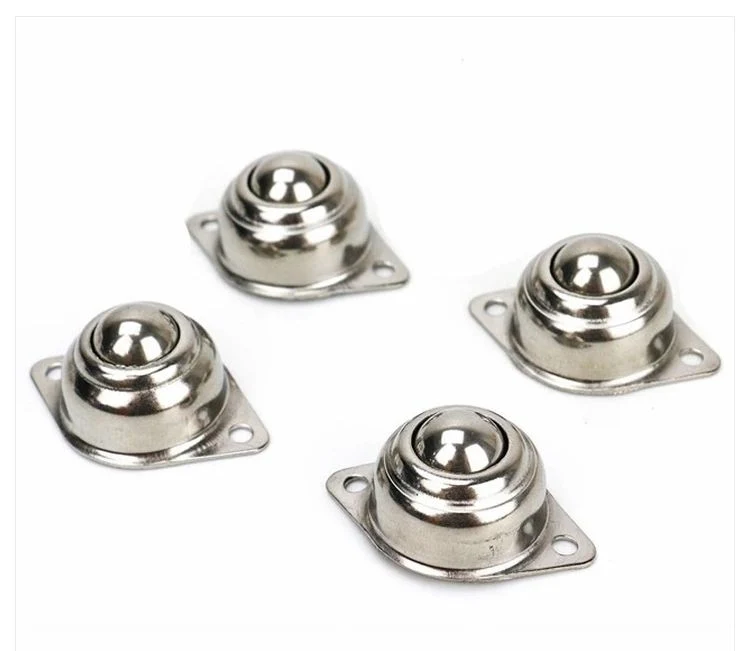 Tapered Roller Bearing Bearings Two-Hole Mounted Ball Transfer, Carbon Steel, Load Capacity