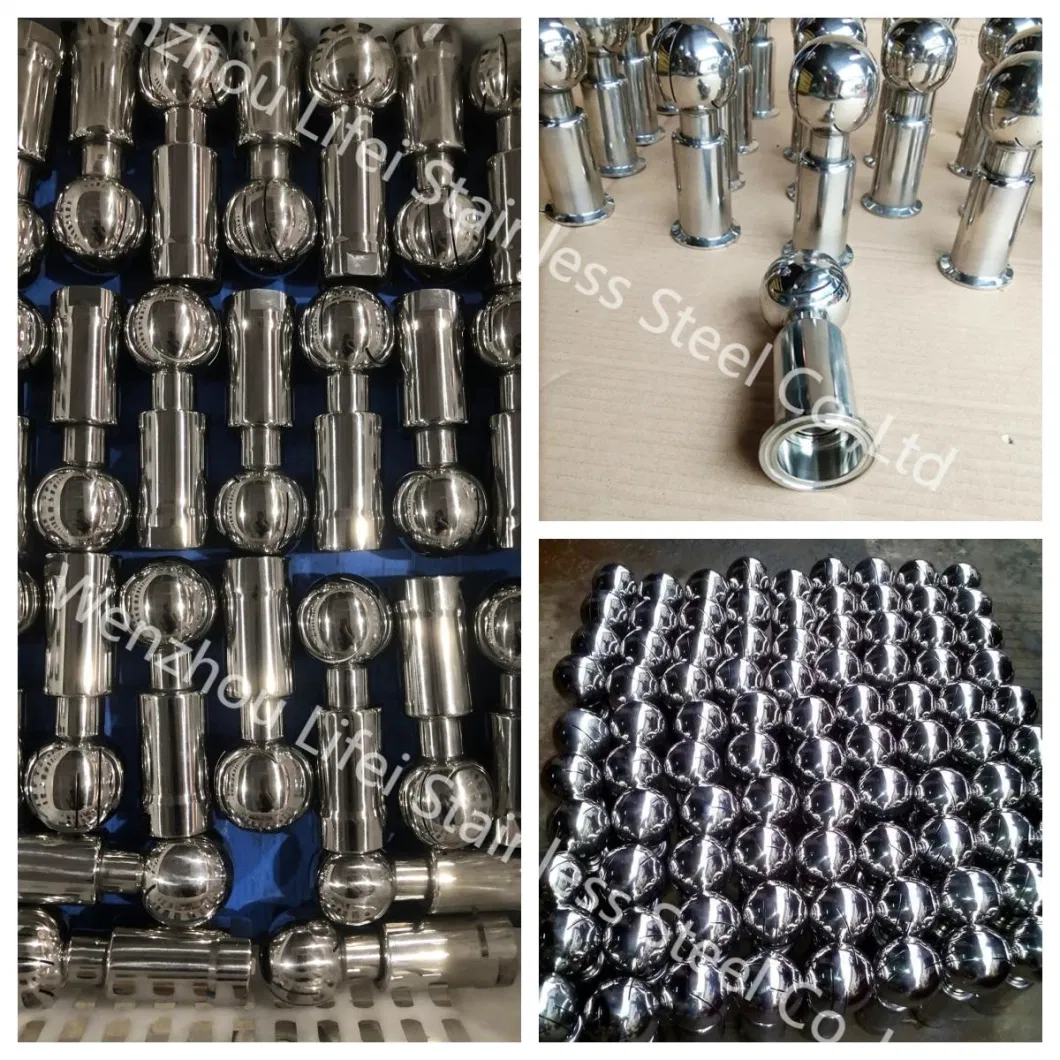 Sanitary Stainless Steel Rotary Cleaning Ball Spray Cleaning Ball