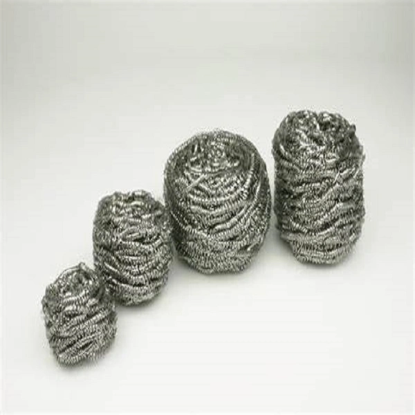 Hot Selling Stainless Steel Wire Metal Pot Scourer Cleaning Ball