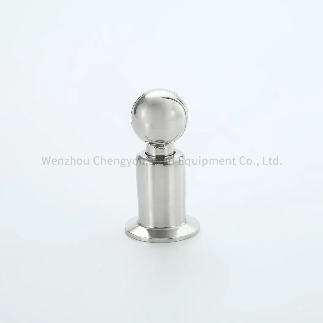 Sanitary Stainless Steel Threaded Rotary Cleaning Washing Ball Spray Ball 360&deg; Thread