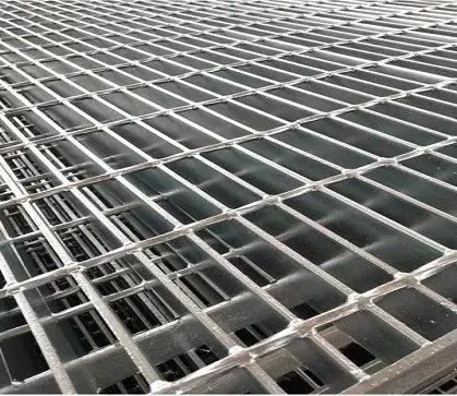 Metal Building Materials Galvanized Ms Drain Car Park Drainage Steel Grating for Construction