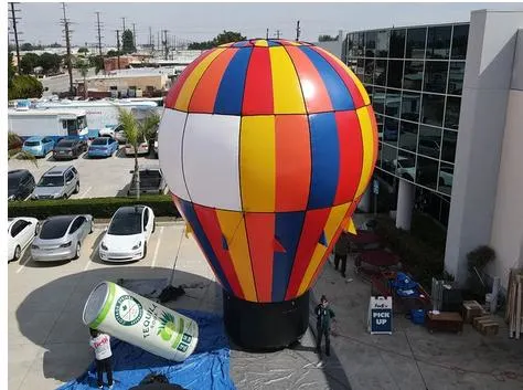 2023 New 30 FT. Multicolor Hot Air Balloon Shape