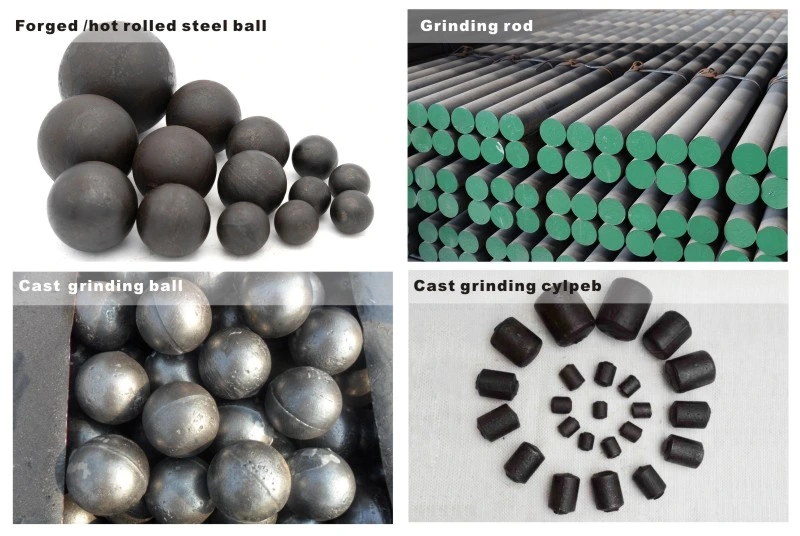 Wrought Forging Grinding Steel Ball with Low Abrasion