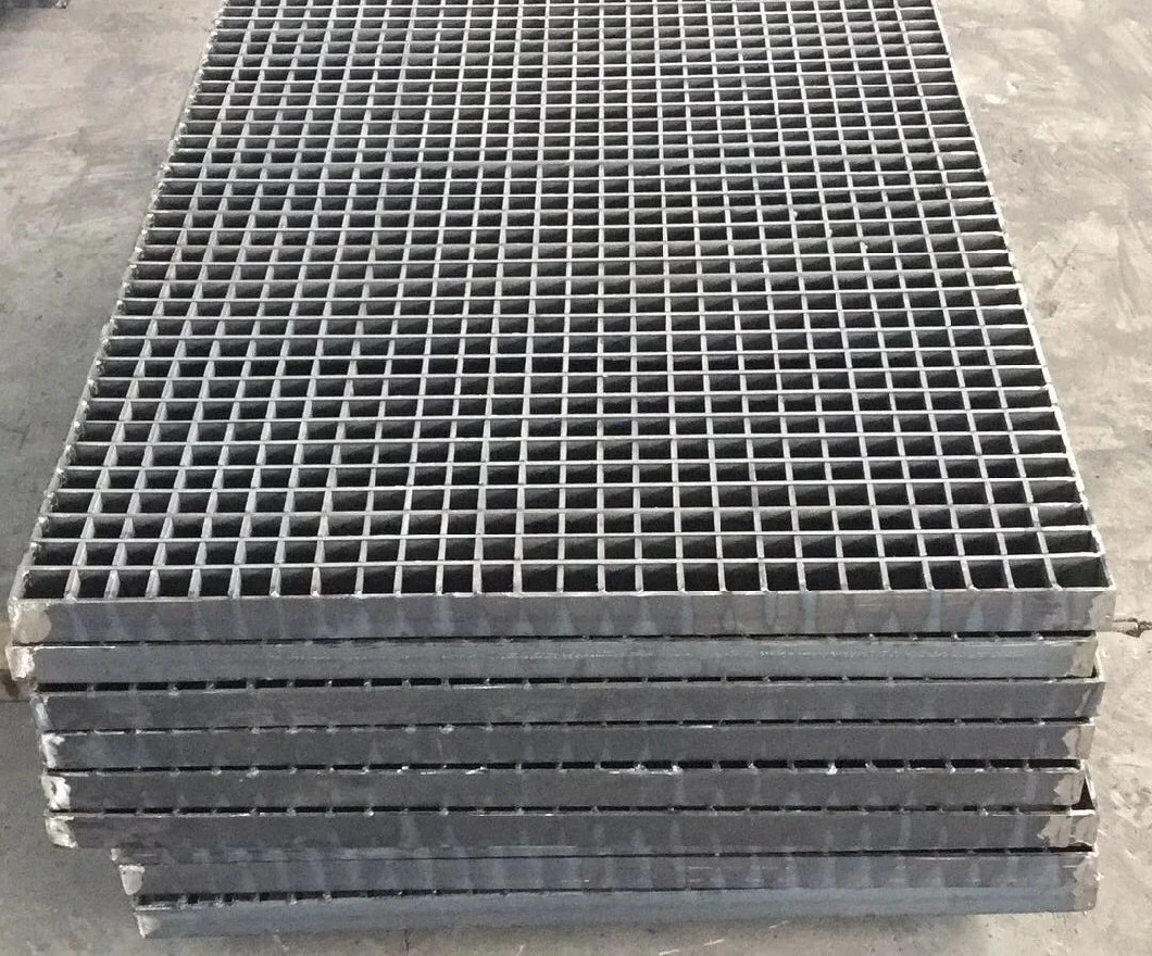 Metal Building Materials Galvanized Ms Drain Car Park Drainage Steel Grating for Construction