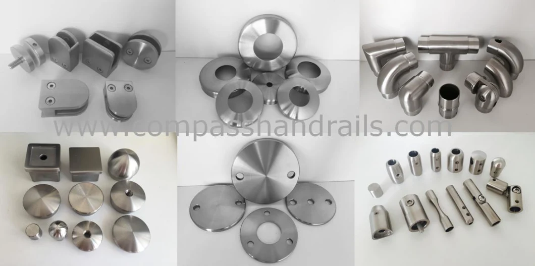Railing Fitting Stainless Steel Cast Investment Casting Handrail Tube End Caps