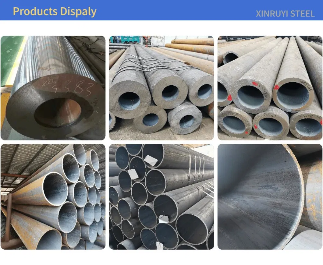 Factory Stock Schedule 40 S355jr S275 Cold Drawn Ms ASTM Carbon Mild Steel Seamless Pipe Price