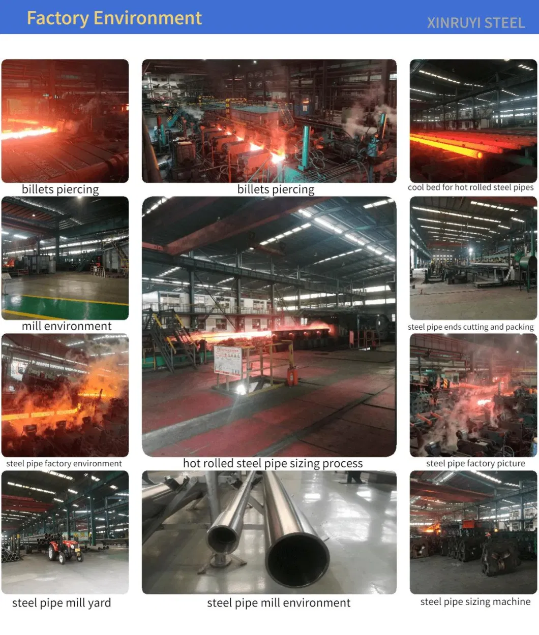 Factory Stock Schedule 40 S355jr S275 Cold Drawn Ms ASTM Carbon Mild Steel Seamless Pipe Price