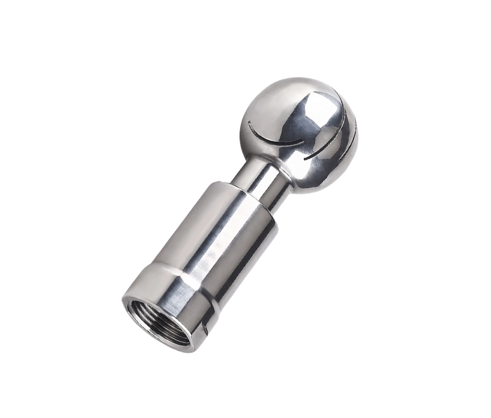 SS304 Sanitary Stainless Female Rotary Cleaning Ball