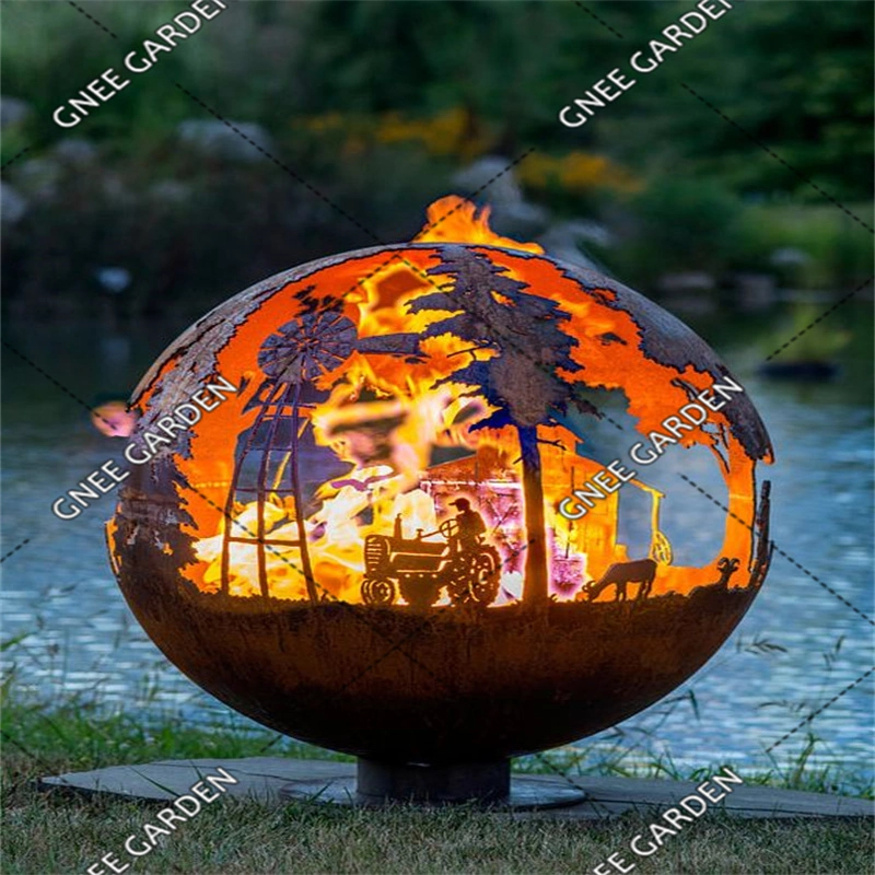 Farms Fire Sphere Fire Ball