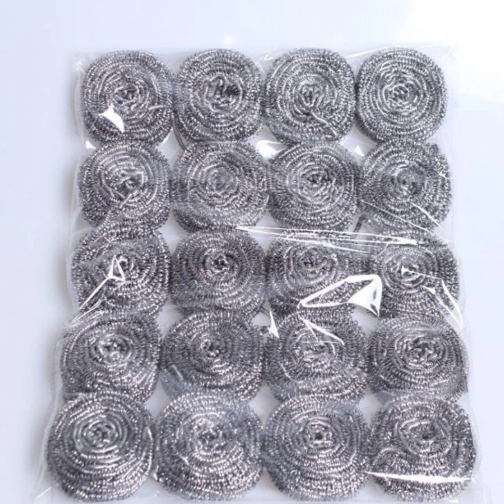 Hot Selling Stainless Steel Wire Metal Pot Scourer Cleaning Ball
